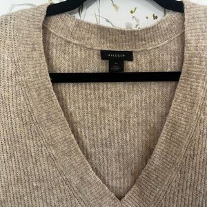 Halogen Oatmeal colored sweater